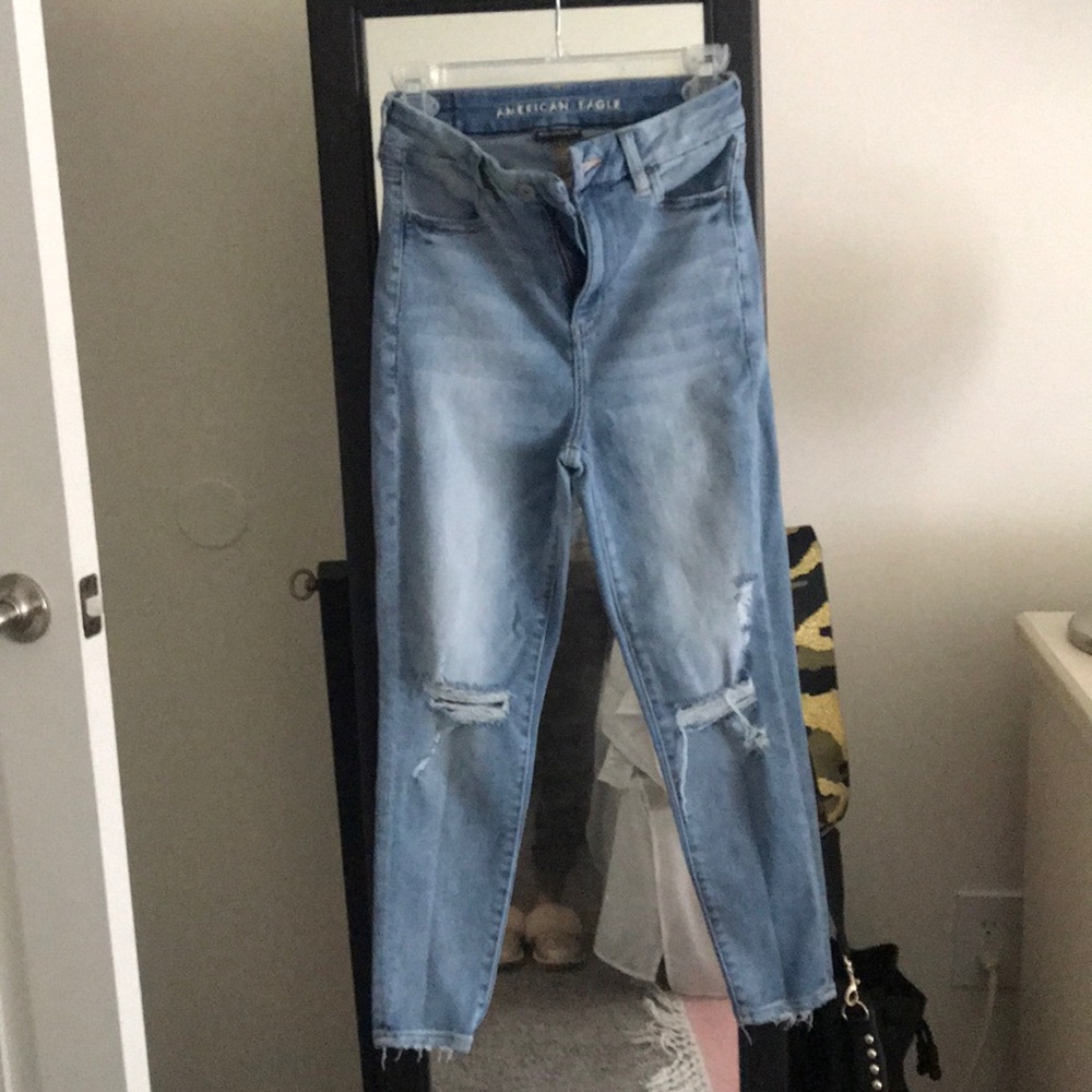 American Eagle destroyed jeans